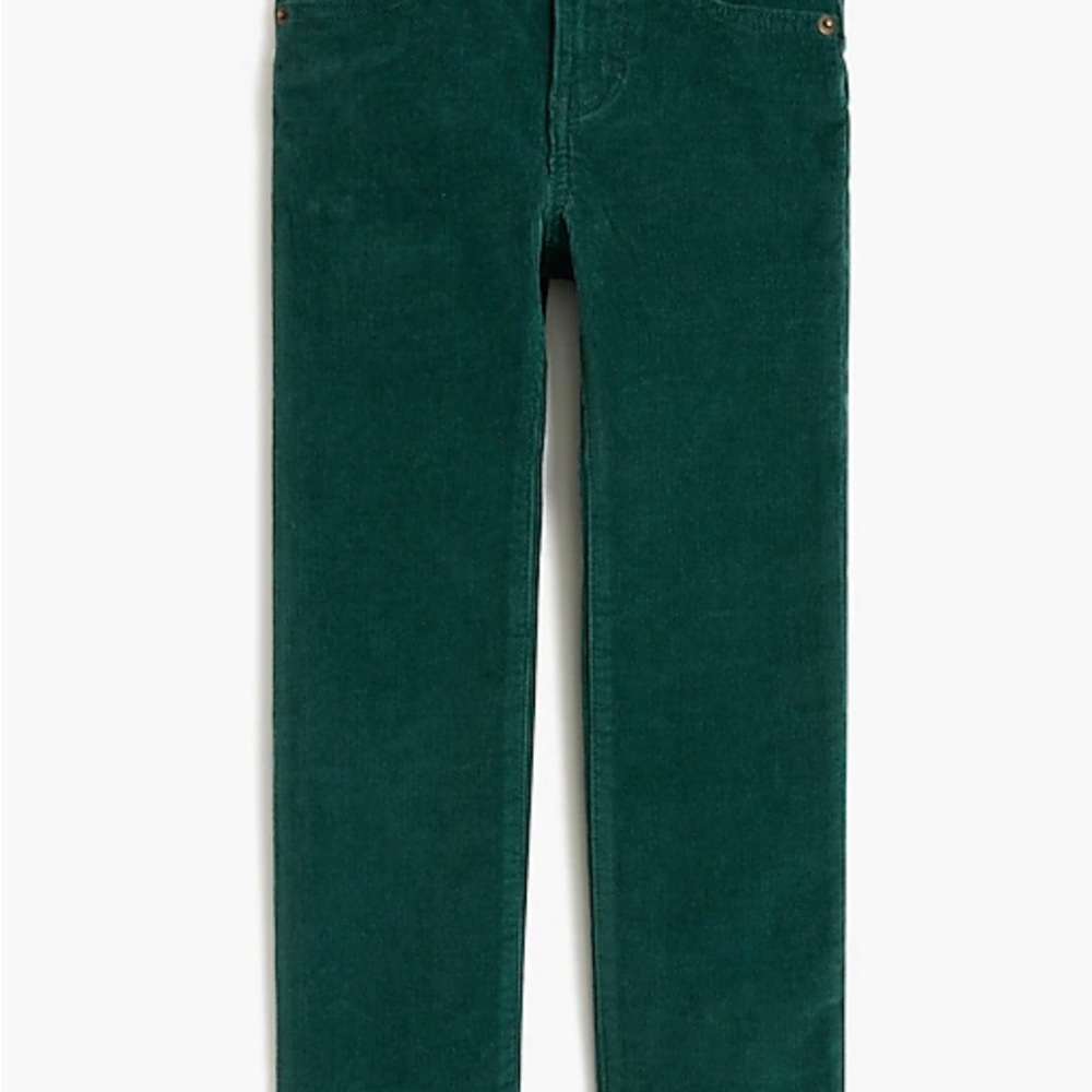 J crew Corduroy Green Pants size 6R